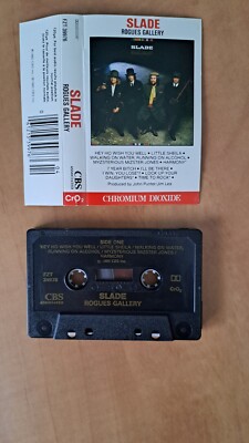 Slade- Rogues Gallery CASSETTE RARE CBS 1985 Used
