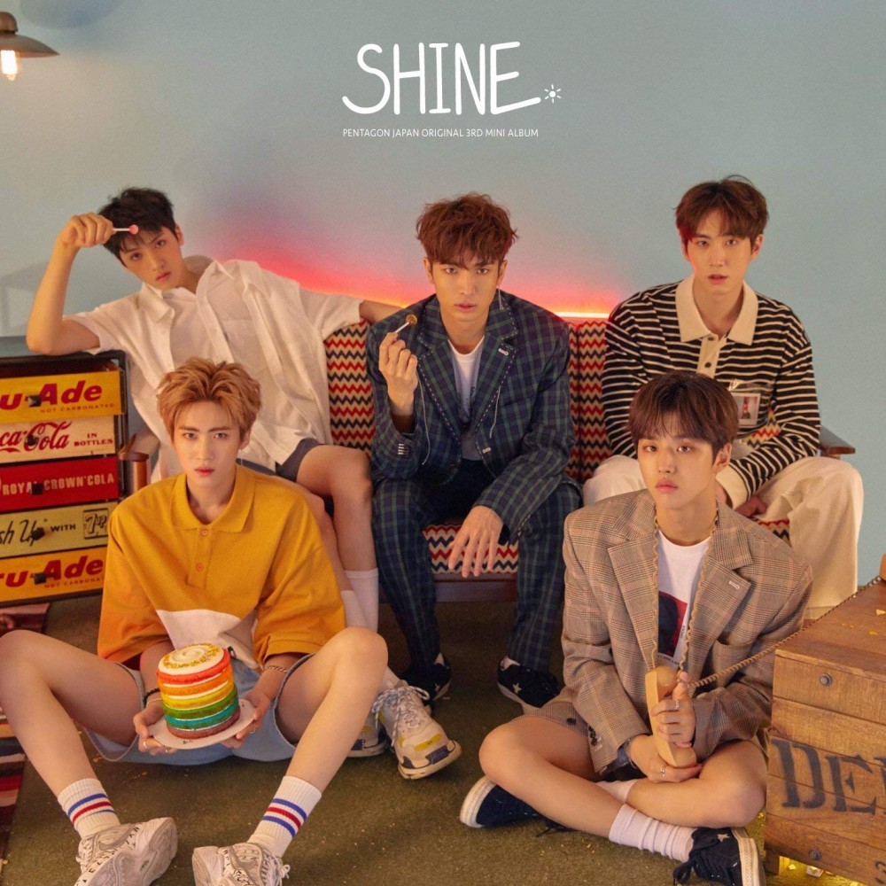 New PENTAGON SHINE First Limited Edition Type B CD Photobook New PENTAGON SHINE First Limited Edition Type B CD Photobook