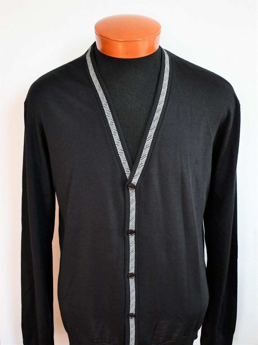 希少✨GV VERSATILE VERSACE ニットカーディガン イタリア製 VERSACE(ヴェルサーチェ) カーディガン(メンズ) - 海外通販のBUYMA
