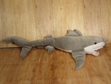 Wishpets Great White Shark 28" Long Plush Soft Toy Stuffed Animal 2006