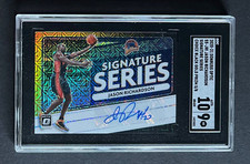 2020-21 Optic Signature Series Black Gold /8 Jason Richardson Auto SGC 9/10