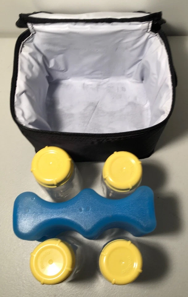 Kit portador de leche materna enfriador de viaje día #57016 biberón congelador paquete alimentación Foto 3 de 4
