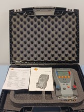 Testo 523 A/C Refrigeration System Analyzer 0560 5231 w/ Case