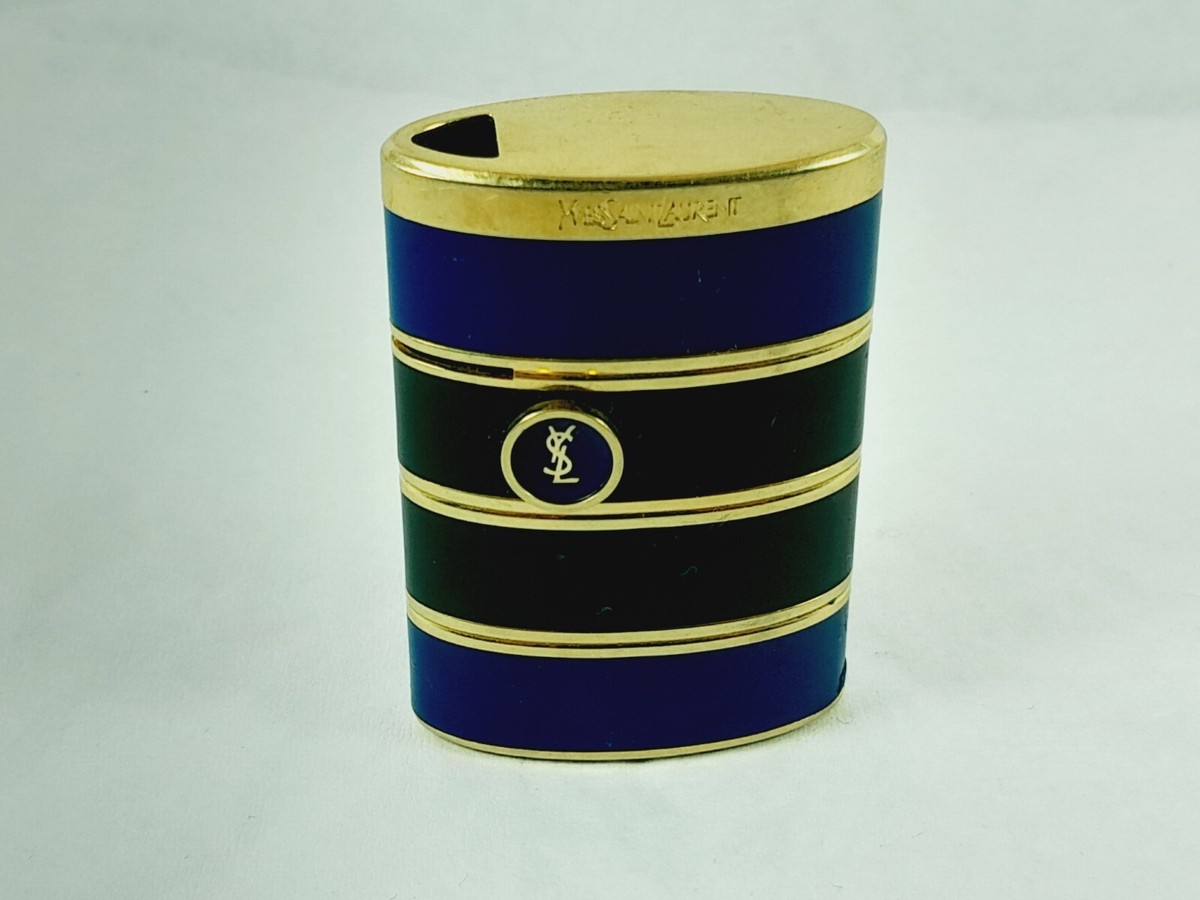 YSL YVES SAINT LAURENT VINTAGE LIGHTER BRIQUET GOLD PLATED | eBay