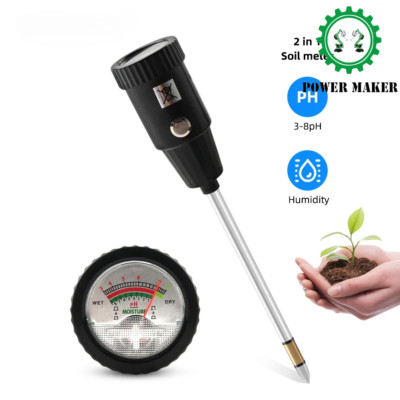 2 in 1 Soil Moisture Portable PH/ Humidity Meter Garden Analyzer Acidity Tester