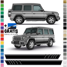 Mercedes Benz G Klasse 2/4 Türer 63er Edition 1 AMG Look Seitenstreifen Mercedes Benz G Klasse 2/4 Türer 63er Edition 1 AMG Look Seitenstreifen