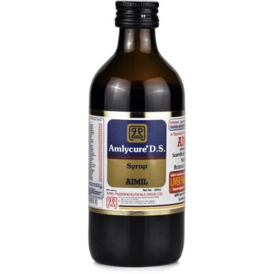 Aimil AMLYCURE D.S. Syrup 200ml | Herbal Ayurvedic Supplement