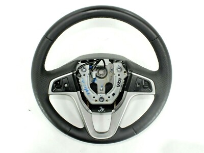 Steering wheel cover with new leather for Hyundai i20 2 YEAR 2020 NEW LEATHER