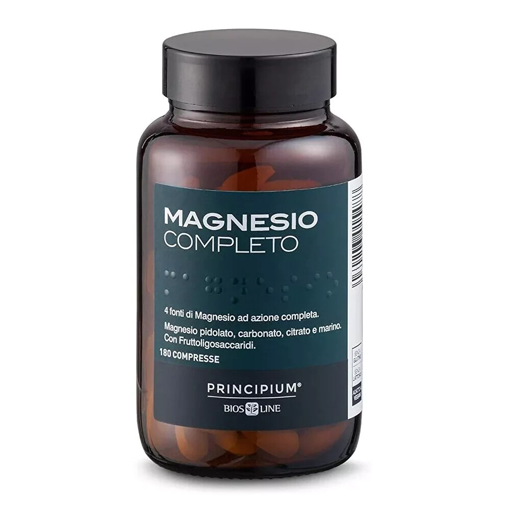 Principium Bios Line Magnesio Completo Per Stanchezza Fisica E Mentale 180 Compresse - Immagine 2