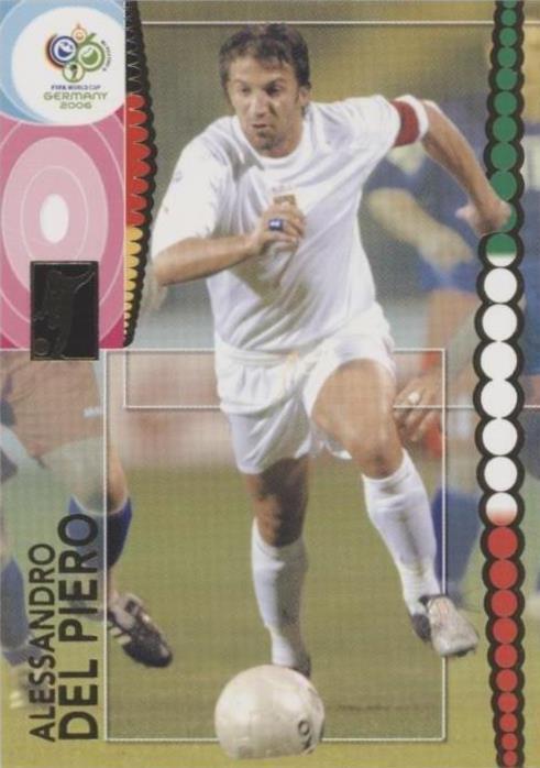 2006 Panini FIFA World Cup Germany Alessandro Del Piero #130 for