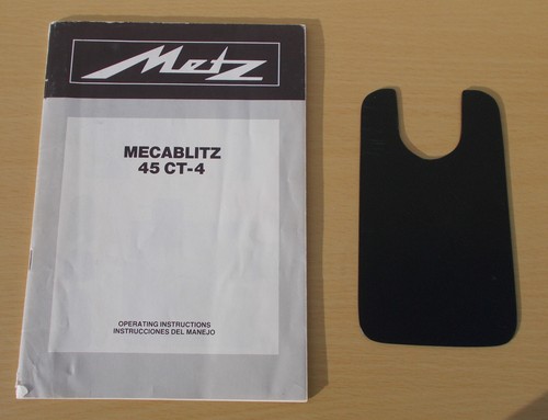 Metz Mecablitz 45 CT-4 Hammer Head Flash System - Picture 9 of 9