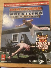 Backyard Wrestling Don't Try This At Home Prima's Official Strategy Guide PS2 XB