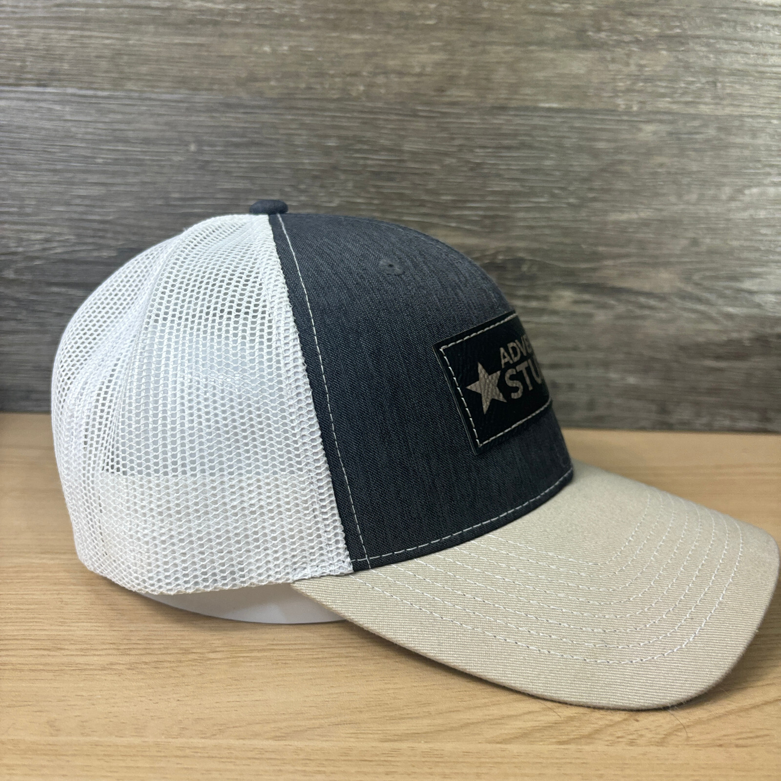 Adventure Studios Hat Cap Snapback Gray Trucker A… - image 6