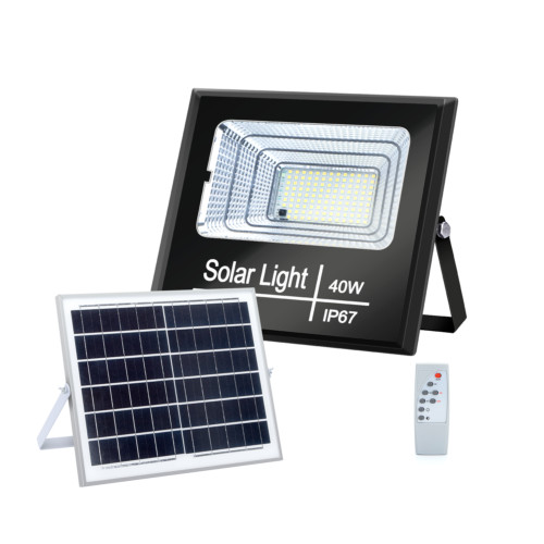 Faro LED Solare 200W XJ-78200: Illuminazione Esterna Gratis e Potente