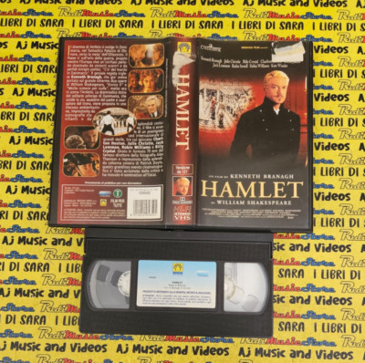 VHS Film HAMLET von William Shakespeare KENNETH BRANAGH 1997 MEDUSA 1058502 (F319