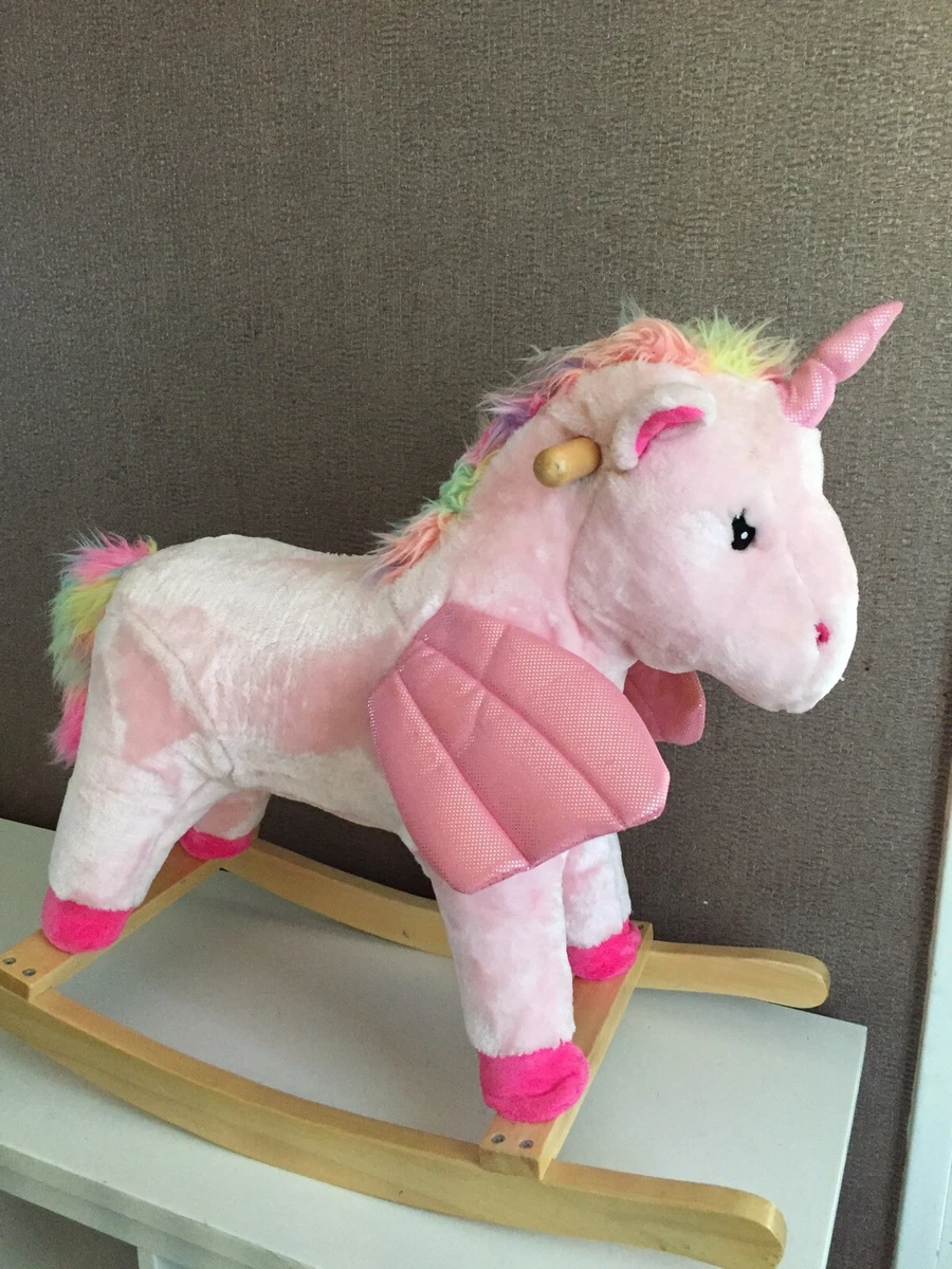 Unicorn rocking horse kmart deals