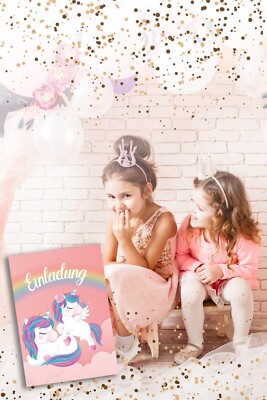 12 Einladungskarten Zum 2. Geburtstag – Mit Tieren, A6 Format Inkl. Umschläge, In Deutschland Produziert