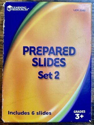Learning Resources Prepared Slides Set 1 Grades 3+ #LER 2039 6 Slides