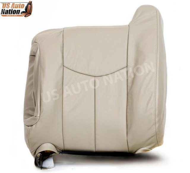 2003 2004 2005 2006 GMC Yukon Driver Lean Back Seat Cover Light Tan