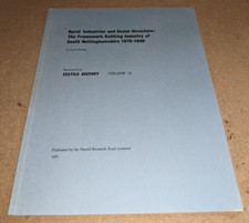 Rural Industries and Social Structures: The Framework Knitting Industry