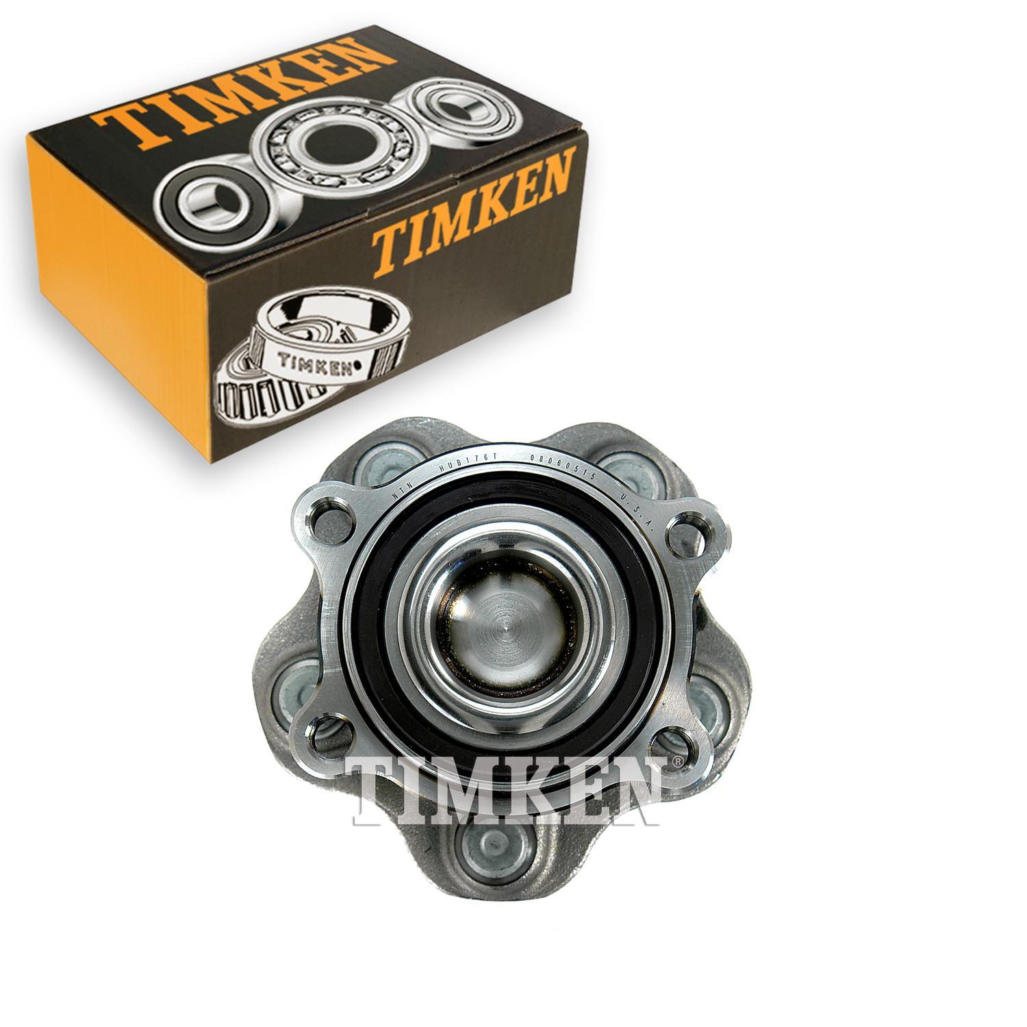 Timken Rear Wheel Bearing and Hub Assembly for 2013 Infiniti JX35 FWD