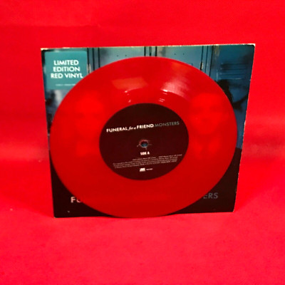 FUNERAL FOR A FRIEND Monsters 2005 UK 7'' rote Vinyl Single Babylon's Burning
