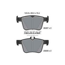 TEXTAR Bremsbelagsatz, Scheibenbremse 2628701