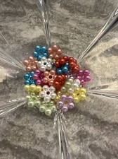 Acrylic Spacer Beads Great For Beaded Pens / 25 Pcs Mix Colors
