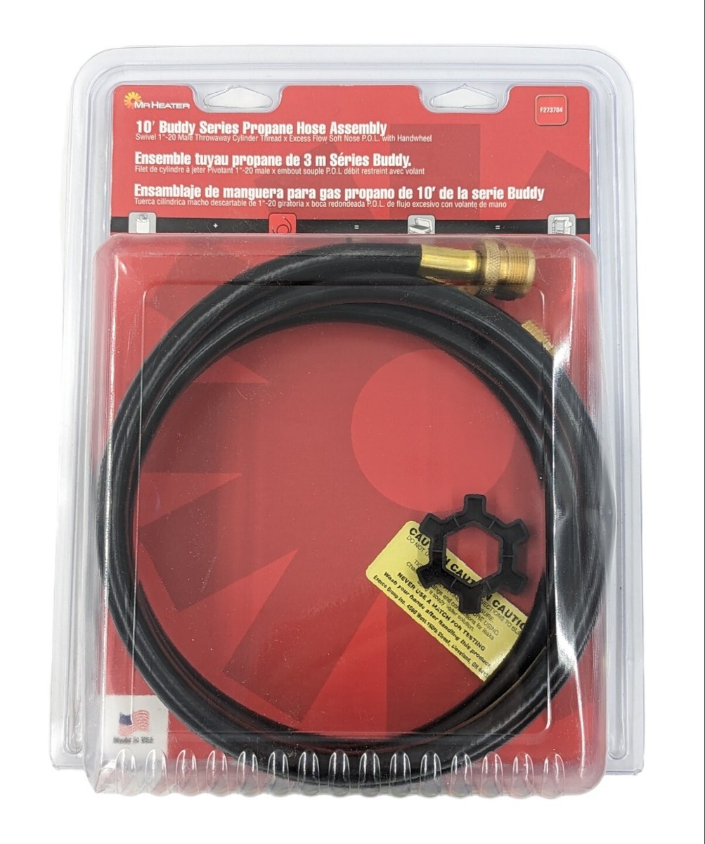 Mr. Heater Buddy Series Hose Assembly - 10-ft. Model# F273704 89301737044 |  eBay