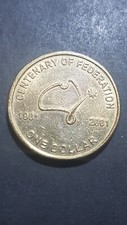 2001 Australian $1 coin - Centenary of Federation - CCO11