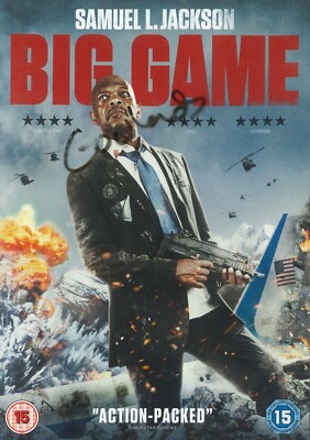 Big Game (2014) DVD Region 2 Samuel L. Jackson Onni Tommila Ray Stevenson