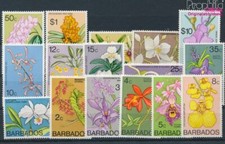 Timbres barbade 1974 Mi 365X-380X neuf avec gomme  (10431396