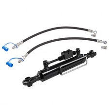 Neu Hydraulischer Oberlenker Kat. 1-1 mit Sperrblock und Schlauch(L&auml;nge w&auml;hlbar)