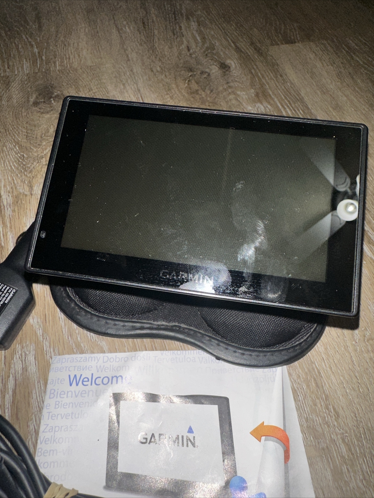 Garmin 50LMTHD DriveSmart GPS Bundle, & American Maps Sandbag Mount Car Charger eBay