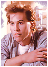 VAL KILMER - REAL GENIUS * Custom ACEO * Novelty * CELEBRITY * Art Card * ATC