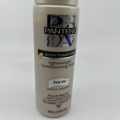 PANTENE PRO-V TREATMENT LIGHTWEIGHT CONDITIONING FOAM 6.8 FL OZ RARE
