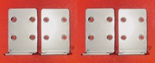 Lot of 2 NEW Avocent Mergepoint 2016 2032 4032 8032 KVM Switch brackets rails