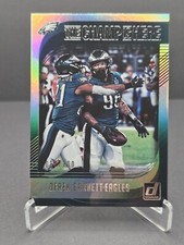 2018 Donruss - The Champ is Here Holo Foil Prizm Derek Barnett /100