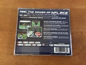 Sega Dreamcast Video Game NFL 2K FOOTBALL Disc & Protective Case TESTED