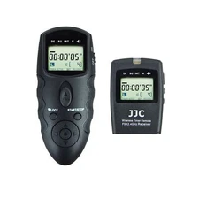 JJC Wireless Intervalometer Timer Remote Control Shutter Release for Canon EO...