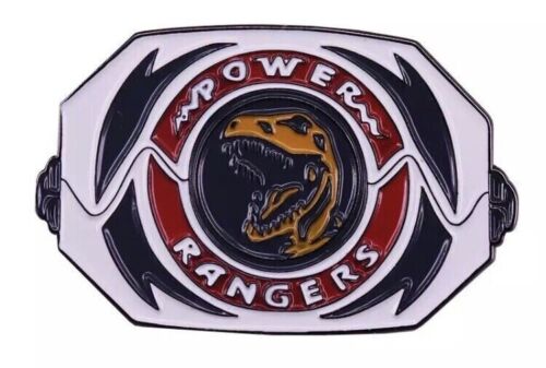 Mighty Morphin Power Rangers Retro Cartoon Power Morpher Pin Badge - Afbeelding 1 van 1