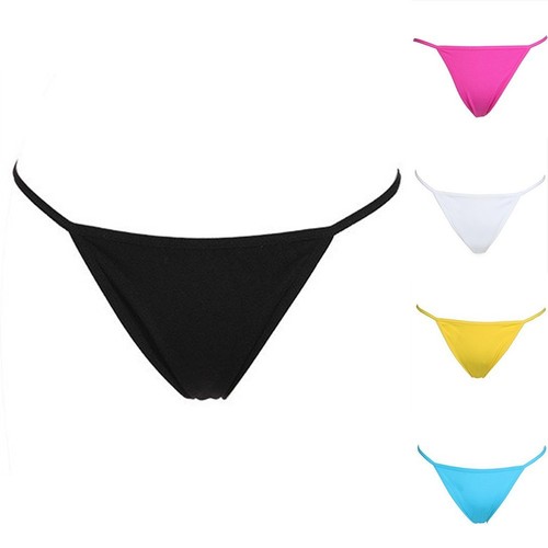 Yellow Modal Women's Sexy Lingerie Underwear Swimsuit Bikini Brief Thong - Picture 1 of 20