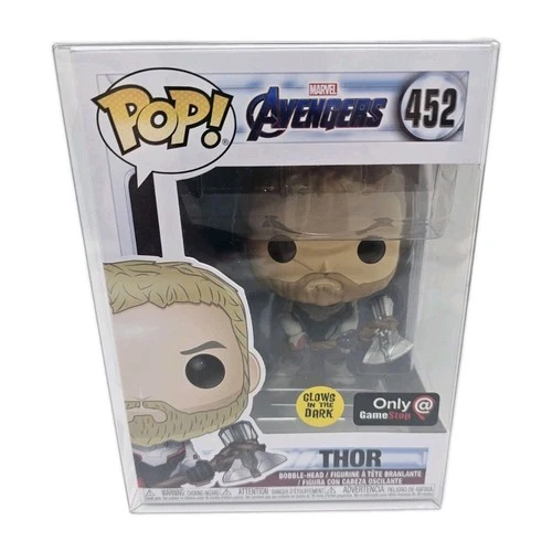 Funko Pop! Vinyl Figure - Marvel #452 Thor [GITD] GameStop Exclusive w/Protector