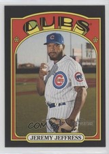 2021 Topps Heritage High Number SP Black Border /50 Jeremy Jeffress #438 0c6