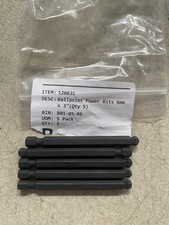 6 mm x 3 Zoll Kugelkopfspitze Power Bit mit Proguard Oberfläche, 5 Stück