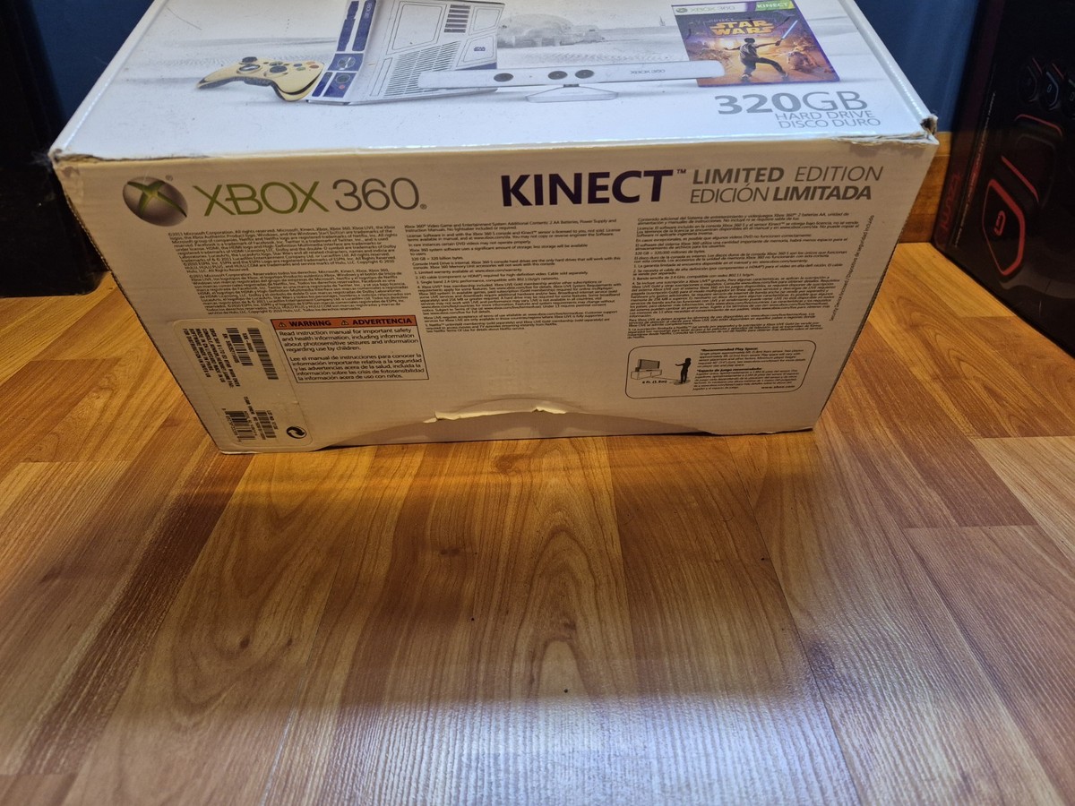 Microsoft Xbox 360 320GB Kinect Star Wars Limited Edition, Working