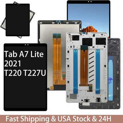 LCD Display Touch Screen ± Frame fit Samsung Galaxy Tab A7 Lite SM-T220 T227U US
