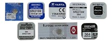 364 SR621SW SR60 Silver Oxide Watch Battery 1.55v Multi Brand Showcase