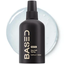 BASED Sea Salt Spray for Hair - Natural Finish, Volumizing & Texturizing - 6.8 o