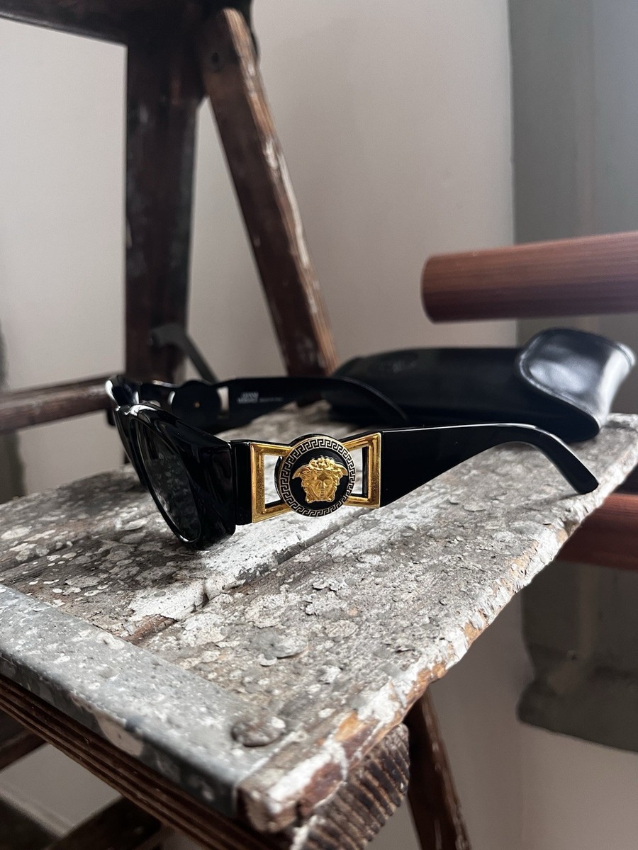 GIANNI VERSACE MOD 424/M COL852 BK Sunglasses - WITH LEATHER CASE